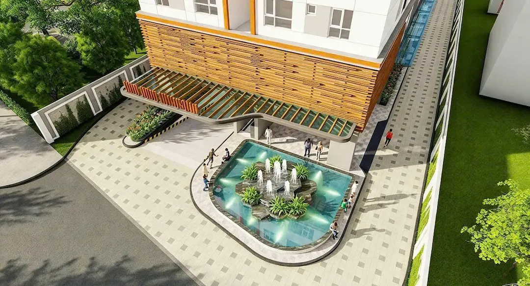 Đài phun nước tiện ích căn hộ Bcons Riverside TP.HCM